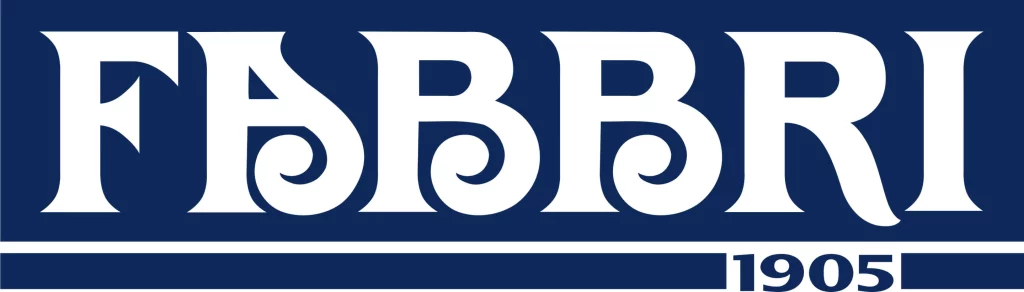 Logo de Fabbri 1905, prestigiosa marca italiana de insumos profesionales para heladería y pastelería, disponible en Shopping del Heladero.