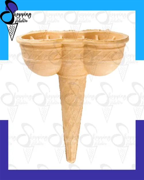 cono doble marca erevan de pasta comestible doble cavidad, en Lanús, Zona Sur, Buenos Aires, Argentina