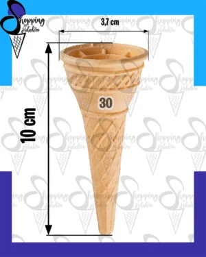 cono marca erevan de pasta comestible n°30, medidas 10 cm x 3.7 cm, en Lanús, Zona Sur, Buenos Aires