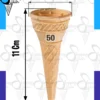 cono n°50 marca erevan de pasta comestible, medidas 11 cm x 4.4 cm, en Lanús, Zona Sur, Buenos Aires