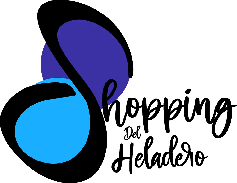 logo institucional de Shopping del Heladero en versión texto chico negro, Lanús Este, Zona Sur, Buenos Aires, Argentina