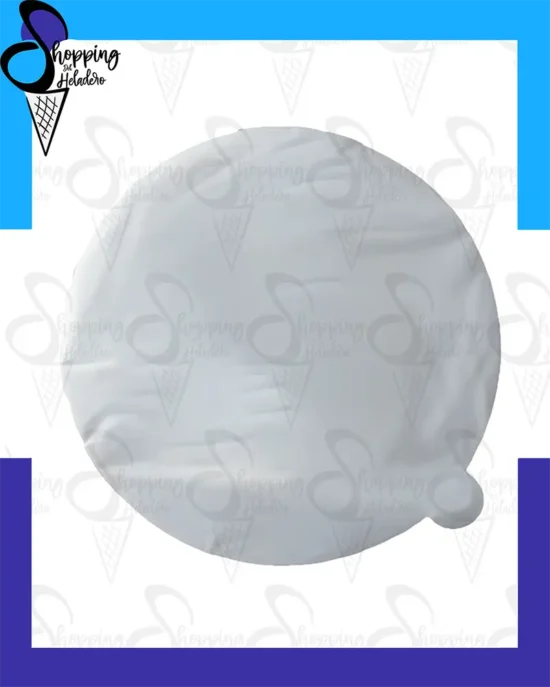 láminas separadoras circulares Helafilm para potes de helado artesanal, disponibles en tamaños 1/4 kg, 1/2 kg y 1 kg, Shopping del Heladero, Lanús Este, Zona Sur, Buenos Aires, Argentina