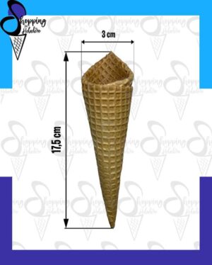 Cucurucho artesanal mediano marca San Pablo por 200 unidades, de Shopping del Heladero en Zona Sur, Buenos Aires.