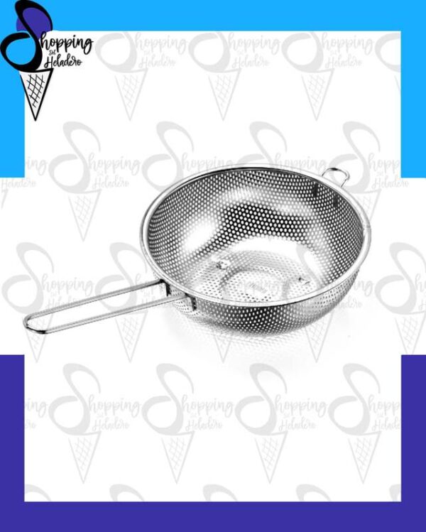 Colador de acero inoxidable Crystal Rock de 31 cm de diámetro para cocina, de Shopping del Heladero en Zona Sur, Buenos Aires.