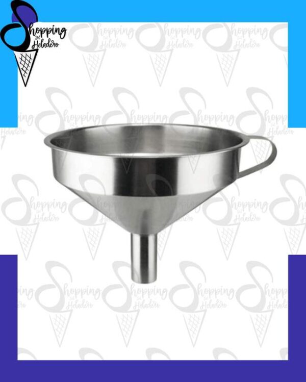 Embudo acero inox 16 cm