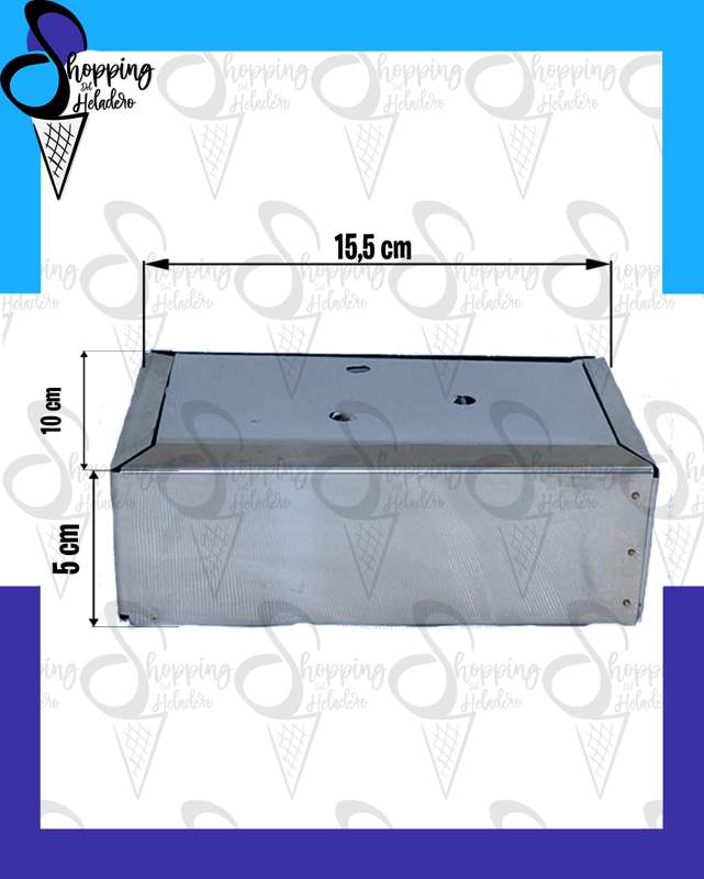 SERVILLETERO ACERO MEDIA LUNA