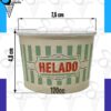TACITA POLIPAPEL PARA HELADOS 120cc