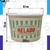 TACITA POLIPAPEL PARA HELADOS 360cc