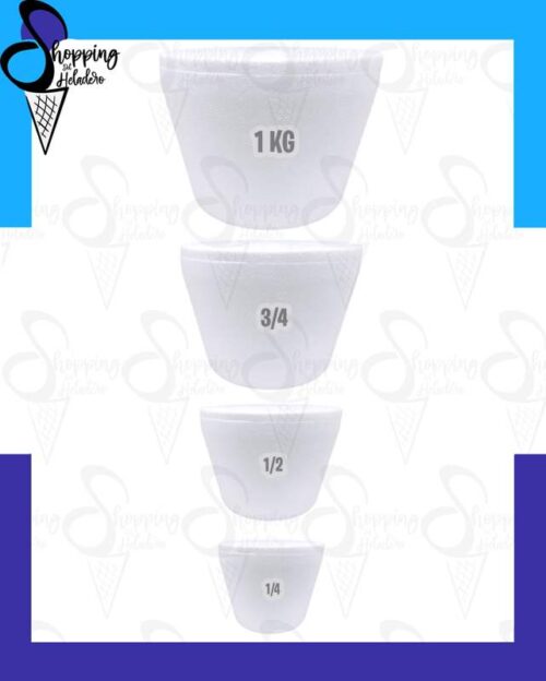 Termico Conico Estisol Isopor x 20 u.