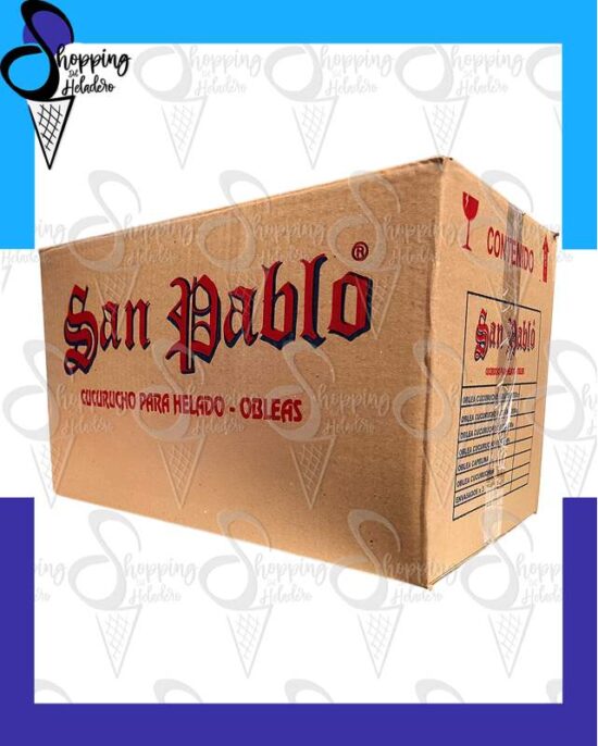 cucurucho-para-helado-san-pablo-shopping-del-heladero-argentina Cucurucho artesanal tradicional San Pablo, de Shopping del Heladero en Zona Sur, Buenos Aires.