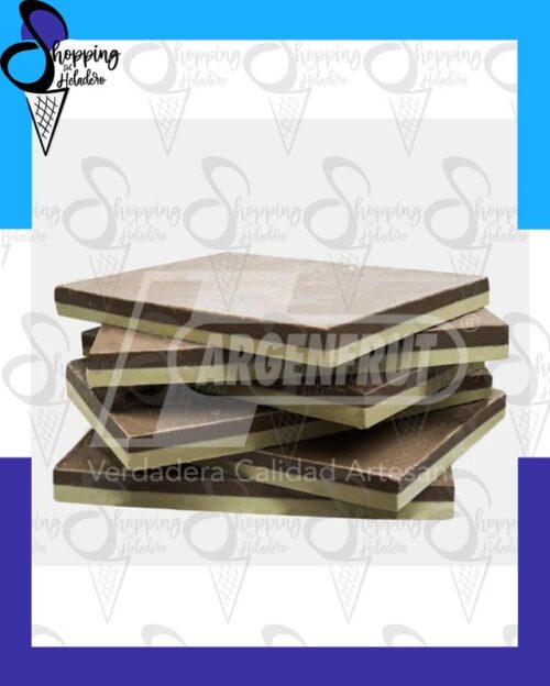 Marroc Argenfrut en plancha de 1kg dentro de caja térmica, ideal para heladerías en Zona Sur, Buenos Aires.