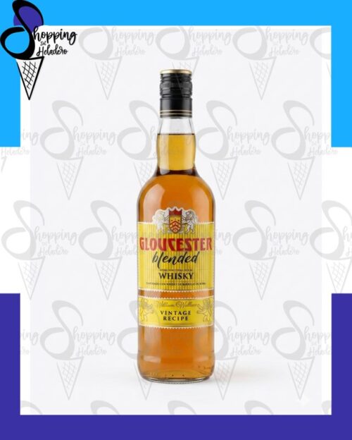 Whisky gloucester de 750cc, bebida ideal para heladerías y elaboraciones gastronómicas en Zona Sur, Buenos Aires.