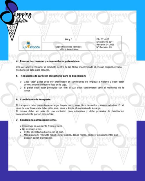 CONO AMERICANO SOFT
