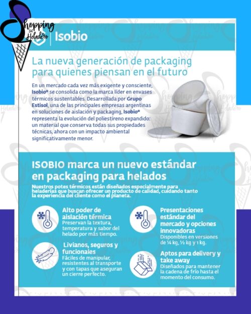 Termico Conico Estisol Isopor x 20 u.