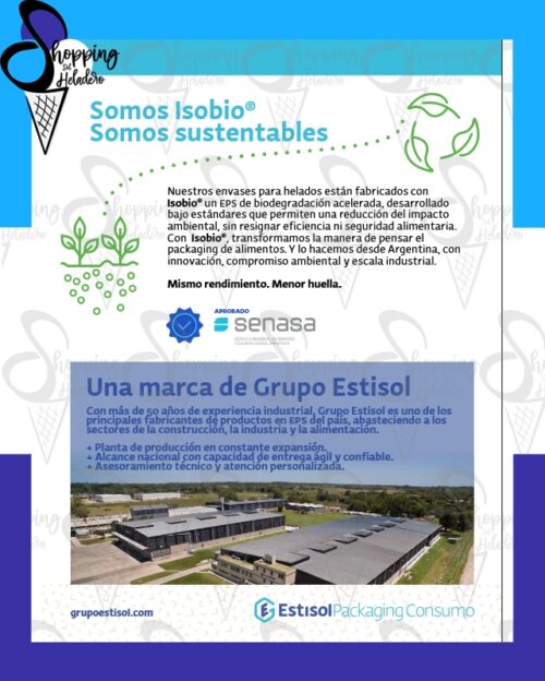 Termico Conico Estisol Isopor x 20 u.